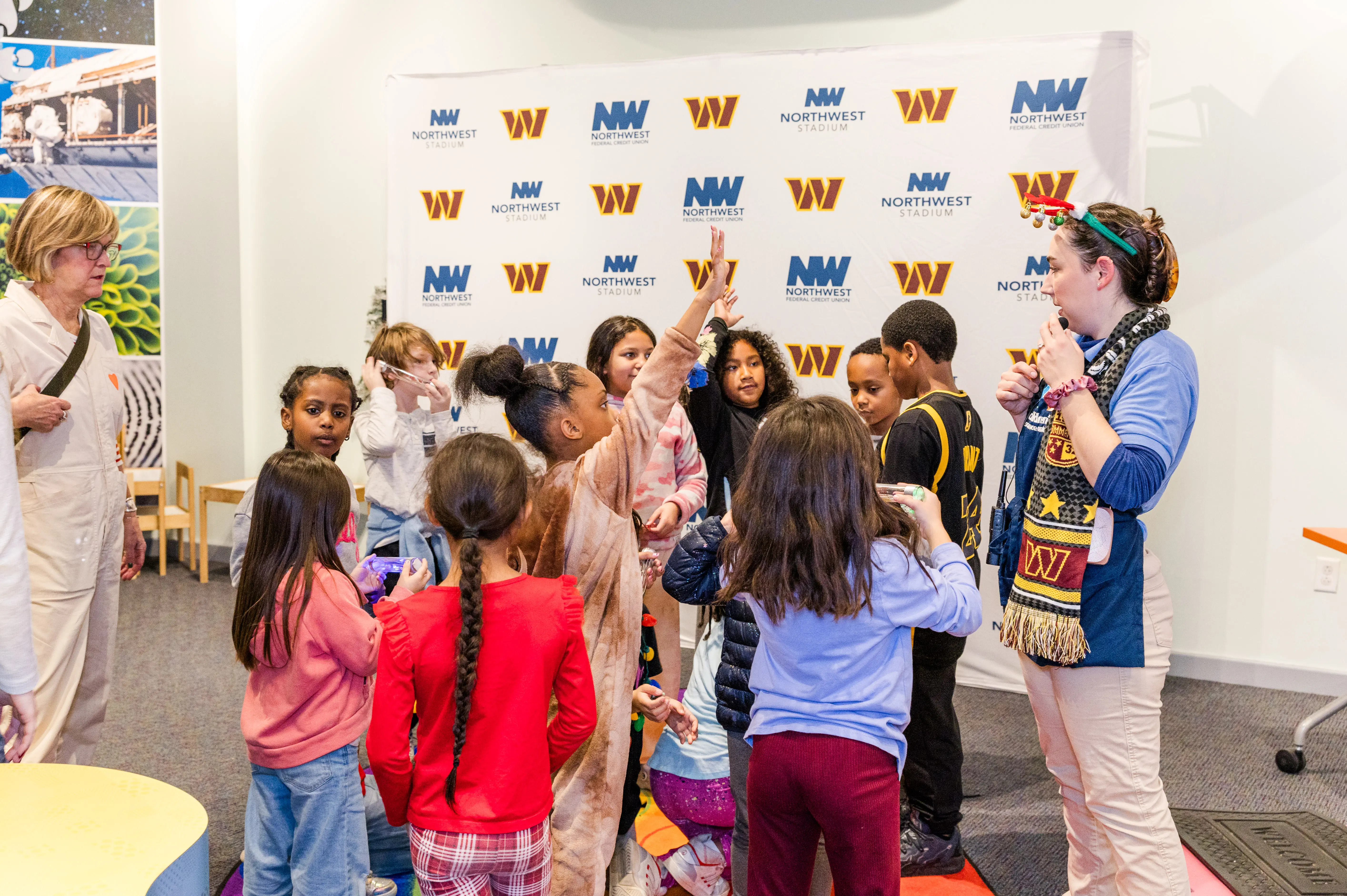 Children at the Children's Science Center