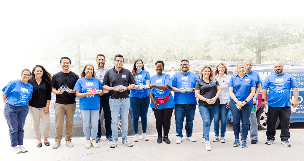 Northwest Federal Credit Union Foundation leadership team members posing together outdoors